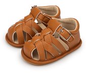 KIDSUN Baby Summer Sandals Infant Boy Girl Shoes Rubber Soft Sole Non-Slip Toddler First Walker Baby Crib Newborn