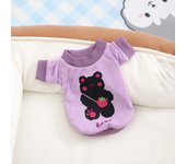 Cat and Dog Spring and Autumn New Hoodie Pet Cartoon Super Cute Waffle Hoodie Cute Animal Print Princess Style