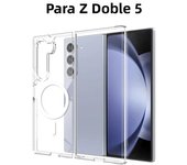 For Galaxy Wireless Magnetic Clear Case Samsung S25 S23 S21 Fe S24 Ultra S22 Plus Z Fold Flip 6 5 4 3 Magsafe Magnets Cover