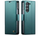 For Samsung Galaxy Z Fold 6 Case Magnetic PU Leather Phone Case for Samsung Z Fold 6 5 5G Wallet with Card Holder Phone Cover