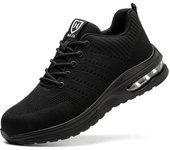 Zapatos de seguridad, zapatillas de Seguridad antiteslizantes, Luces y cosas para hambres y Mujeres (tamaño: 39 UE)