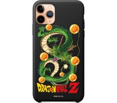 Funda original compatible con iPhone 11 Pro Max Negro con un diseño de Dragon Ball Z Shenron y Bolas