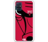 Funda original compatible con Samsung Galaxy A51 - NBA Chicago Bulls
