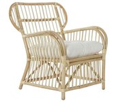 Sillón DKD Home Decor 8424001826964 Natural Ratán (86 x 65 x 95 cm)