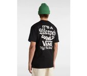 Cmiseta Vans Warped World Ss en Negro para Hombre