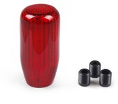 Racing Real Carbon Fiber Gear Shift knob Manual Transmission Shifter Lever Knob Round Ball Shape Handle Knob