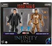 Blister 2 figuras Happy Hogan and Iron Man Mark XXI Iron Man 3 The Infinity Saga Marvel 15cmFigura  Coleccionable - Idea de Regalo- Mercancia Oficial - Juguetes para Niños y Adultos - Movies Fans - Muñeco para Coleccionistas y Exposición