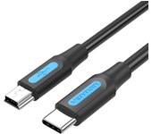 Vention cable usb-c macho a miniusb macho - 0.5m - color negro