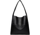 Bolso de hombro de lujo de alta calidad, bolso de mano sencillo de color sólido, bolso de compras, bolso de mujer, bolso de gran capacidad