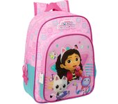 MOCHILA JUNIOR ADAPT.CARRO GABBY'S DOLLHOUSE "PARTY"