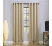1 piece fashion simple solid color blackout curtains, block the sun to protect privacy, suitable for bedroom living room kitchen