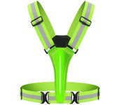 Chaleco Reflectente Running Gear, USB recargable LED Light Up de Alta visibilidad con cinturón ajustable/hombro para Corder Ciclismo