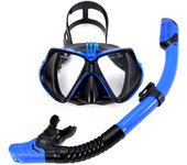 Juego De Snorkel Para Adultos Mascarilla De Natación Con Cámara GoPro Deportes Acuáticos Anti-Vaho Gafas Secas Tubo De Snorkel Profesional