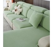 Sofa cushion cover, high elastic jacquard fabric, all-season pet anti dirt, machine washable sofa cover