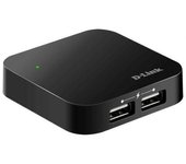 Hub USB 2.0 con Alimentación Externa D-Link DUB-H4/ 4xUSB