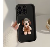 Cute 3D Cartoon Silicone Case for iPhone 15 14 11 12 13 Pro Max 7 8 15 Plus XR XS Max X SE 2020 iPhone11 11Pro 15Pro Matte Cover