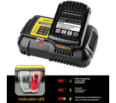 DCB118 battery charger for Dewalt Battery 10.8V 12V 14.4V 18V 20V DCB200 DCB101 DCB115 DCB107 DCB105 DCB140 &DCB112 EU Plug