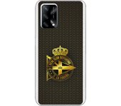 Funda original compatible con Oppo A74 4G - RC Deportivo Escudo Oro