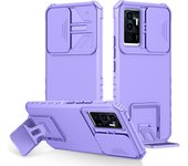 Shockproof Case For VIVO Y17S Y15S Y12A Y11 2019 Slide Camera Lens Protection Stand Phone Cover For VIVO Y5 2020 Y1S V23 5G S10E
