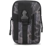 Bolsa de pierna táctica, estilo militar, con camuflaje, para montar en motocicleta, portátil, multifunción, para leggings, bolsa deportiva para colgar en la cintura