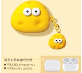 Toast Bread Donut Chocolate Cookies Case for Apple AirPods 4 1 2 3 Generation Cover for AirPods Pro 2nd Gen Air Pods Protective