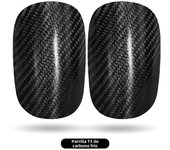 Loogdeel Carbon Fiber Mini Football Leg Protection Board Competition Adult Soccer Shinguard Child Ultra Light Leg Shin Support