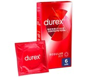 Durex sensitivo contacto total 6 preservativos