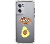 Funda Silicona Antigolpes para Oneplus Nord CE 2 5G diseño Vegan Life Dibujos
