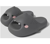 Gran oferta 2025, verano, nuevas y bonitas zapatillas de tiburón para niños, sandalias de verano para niños y niñas.