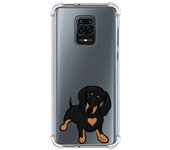 Funda Silicona Antigolpes para Xiaomi Redmi Note 9S / Note 9 Pro diseño Perros 04 Dibujos