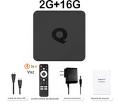 Global Version Smart Android TV Box Mortal Q1 S 4K Streaming Media player AllwinnerH313 BT Voice Assistant H.265 Iptv 2.4G5GWifi