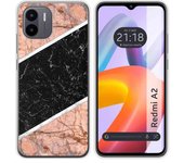 Funda Silicona compatible con Xiaomi Redmi A2 diseño Mármol 07 Dibujos