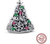New 925 Silver Chirstmas Collection Charms Donkey Snowman CrutchTree Fit Pandora Original Design Bracelet Women Gift DIY Jewelry
