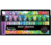 STABILO MARCADOR FLUORESCENTE STABILO BOSS ARTY LINE 10 COLORES FRI ARTY LINE 274x16x138 Cms.