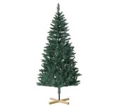 HOMCOM Árbol de Navidad Artificial 180 cm Árbol de Navidad Frondoso con 536 Ramas Apertura Automática y Base Cruzad de Madera Decoración para Interiores Ø90x180 cm Verde