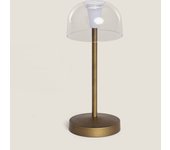 Lámpara de Mesa LED Portátil para Exterior Metal con Batería Recargable Lendora