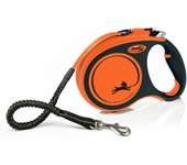 Correa Retráctil Flexi Xtreme Cinta Correa - L - Naranja