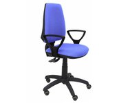 Silla de Oficina Ergonómica Piqueras Y Crespo con Brazos Fijos y Ruedas de Parqué