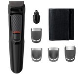 Cortapelos Multigroom Series 3000 Philips MG3710 con Batería/ 6 Accesorios