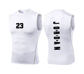 Men's Fitness Basketball Tank Top Men's Fitness T-shirt Quick Dry Compression Sleeveless T-shirt Fitness Tank Top Men's Clothing