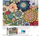 1000 Pieces Mandala Jigsaw Puzzle Home Decor Adults Puzzle Games Family Fun Floor Puzzles Educational Toys for Kids