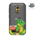 Tumundosmartphone Funda Gel Transparente para Ulefone Armor X7 / X7 Pro diseño Coco Dibujos