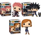 Funko Pack 3 funko Jujutsu Kaisen Megumi  Fushiguro Nobara Yuji   Itadori Pop Vinyl Anime Figura 1111 1112 1114