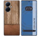 Funda Silicona para Vivo V29 Lite 5G diseño Madera 09 Dibujos