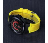 Modification Kit For Samsung Galaxy Watch 4 Classic 46mm Metal Case Rubber Bracelet For Samsung Watch 4Classic 46 Luxury Mod Kit
