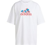 CAMISETA ADIDAS FLOWEWR BADGE OF SPORTS MUJER