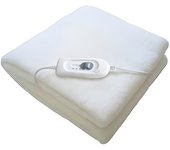 Manta Eléctrica Haeger Smooth Dream - 60W - Protección Automática - 3 Niveles de Temperatura - Lavable en Lavadora