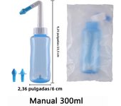 1 Piece Nasal Wash Bottle 300ml Adult And Children Nasal Cavity And Nasal Wash Bottle Physiological Saline Rhinitis Manual