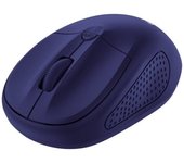 Ratón Mini Inalámbrico Trust Primo/ Hasta 1600 DPI/ Azul mate