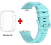TPU Case+Silicone Strap for Huawei Watch Fit 3 Strap Replacement Band for Huawei Watch Fit3Watch Band With Case Screen Protector